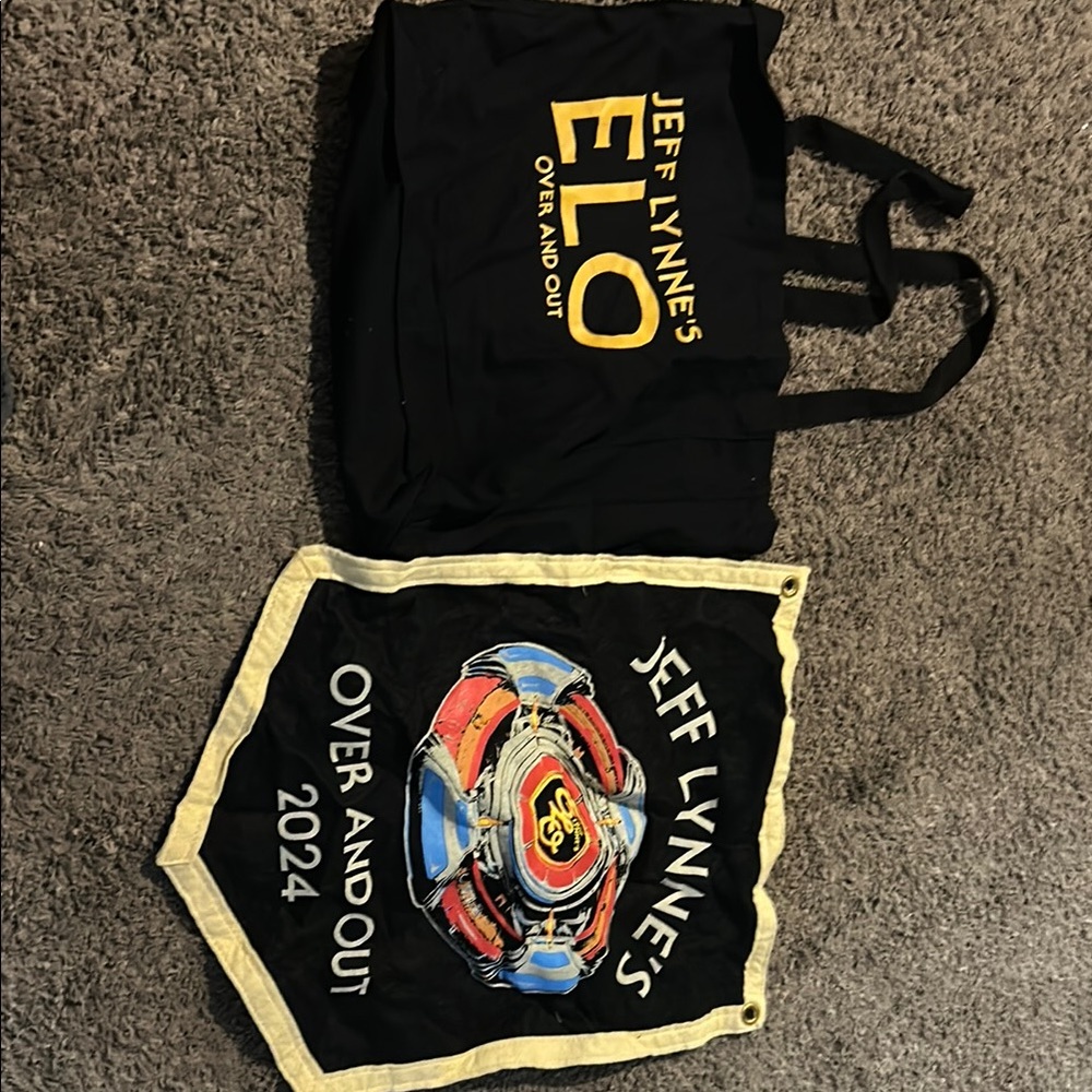 Jeff Lynne's ELO Tote Bag and Banner Set